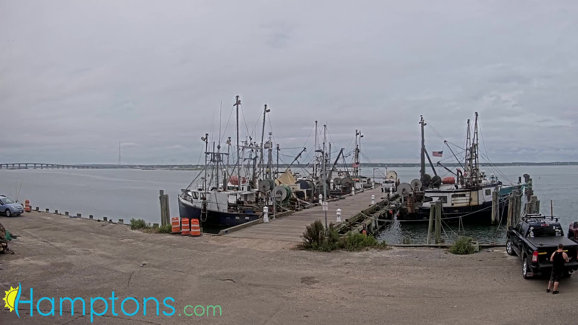 Shinnecock Fishing Dock, Hampton Bays, New York Henri (2021)