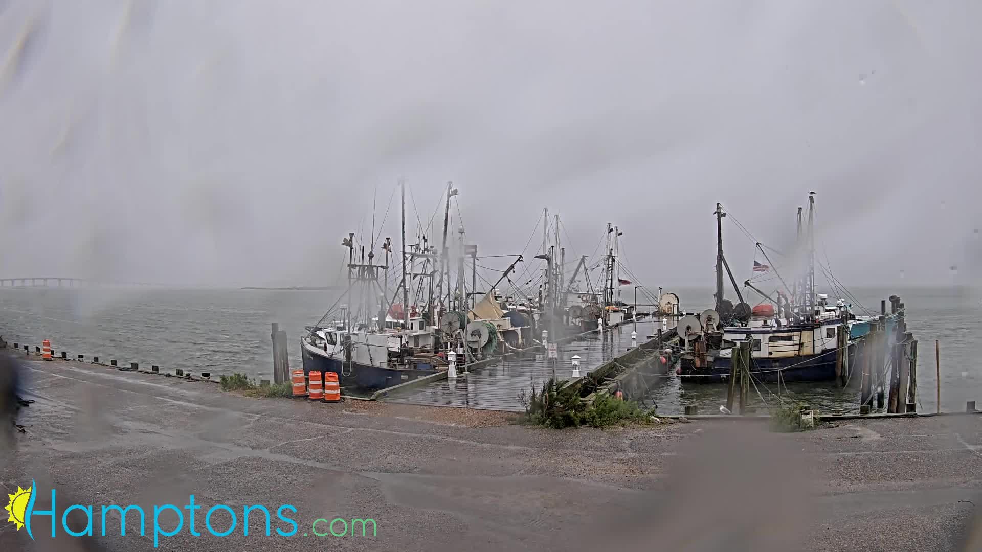 Shinnecock Fishing Dock, Hampton Bays, New York Henri (2021)