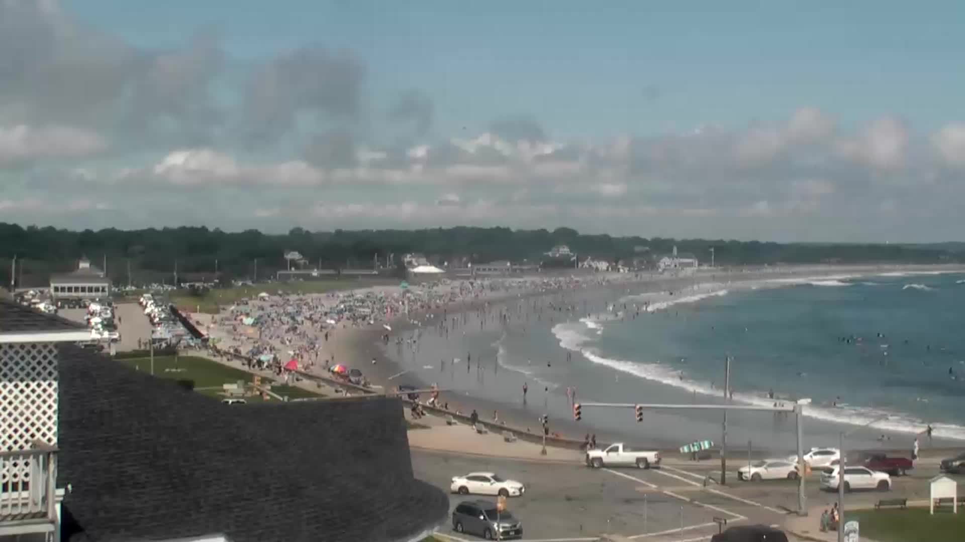 Narragansett Town Beach â€“ Narragansett, RI  Henri (2021)