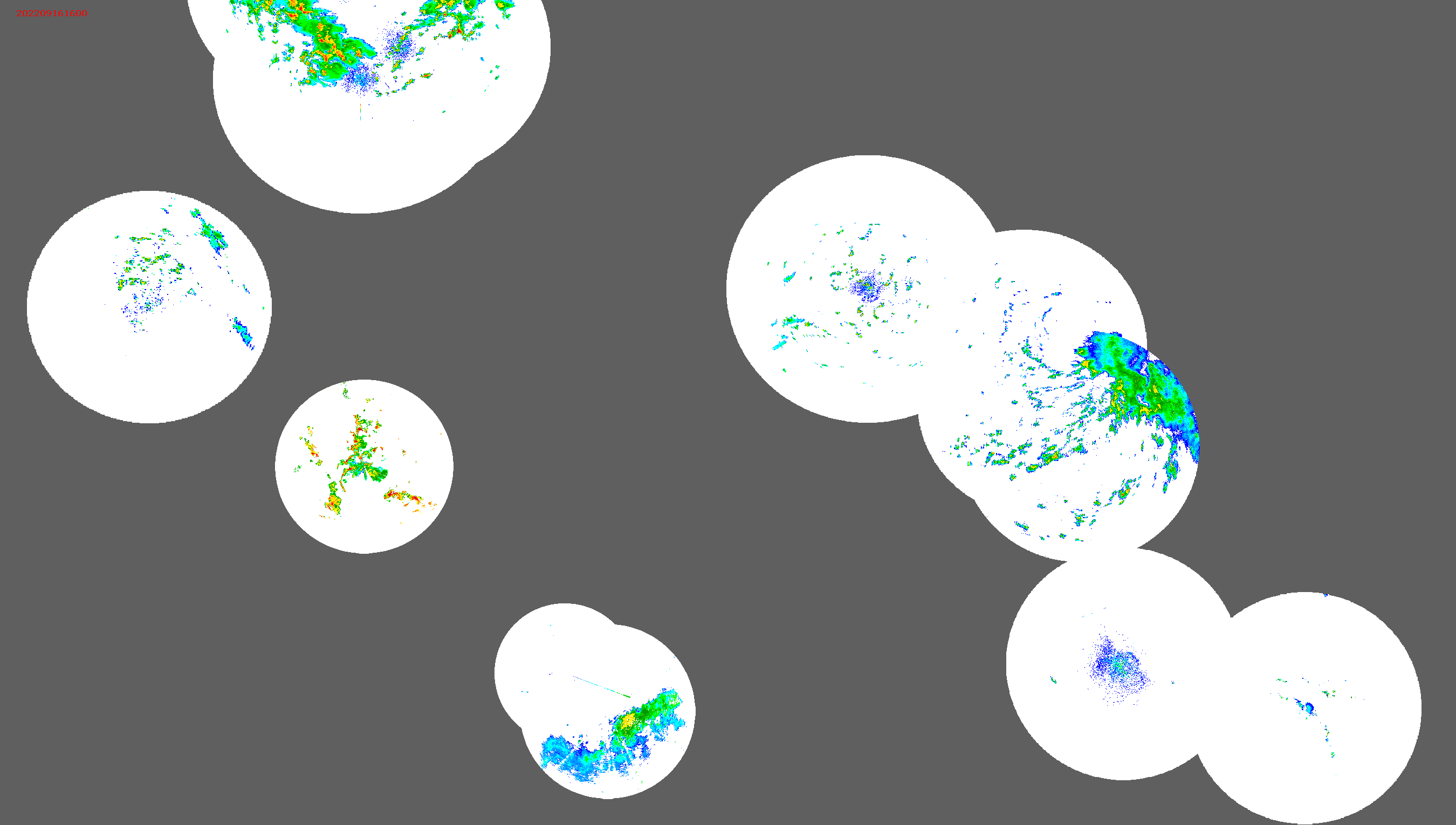 Barbados Weather Caribbean Radar Mosaic Animation for Fiona (2022)