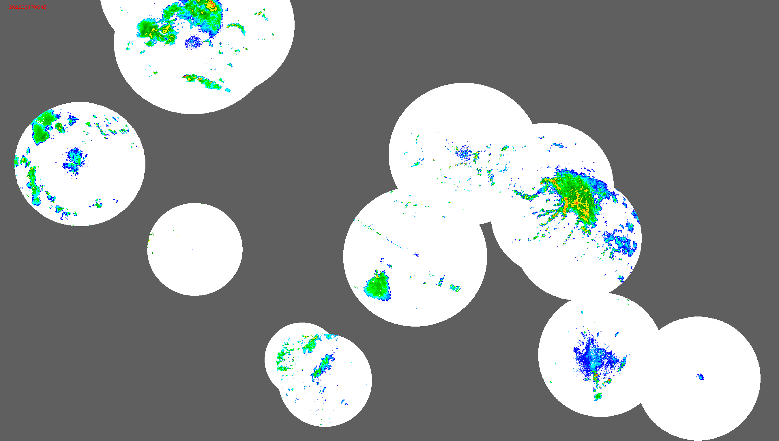 Barbados Weather Caribbean Radar Mosaic Animation for Fiona (2022)
