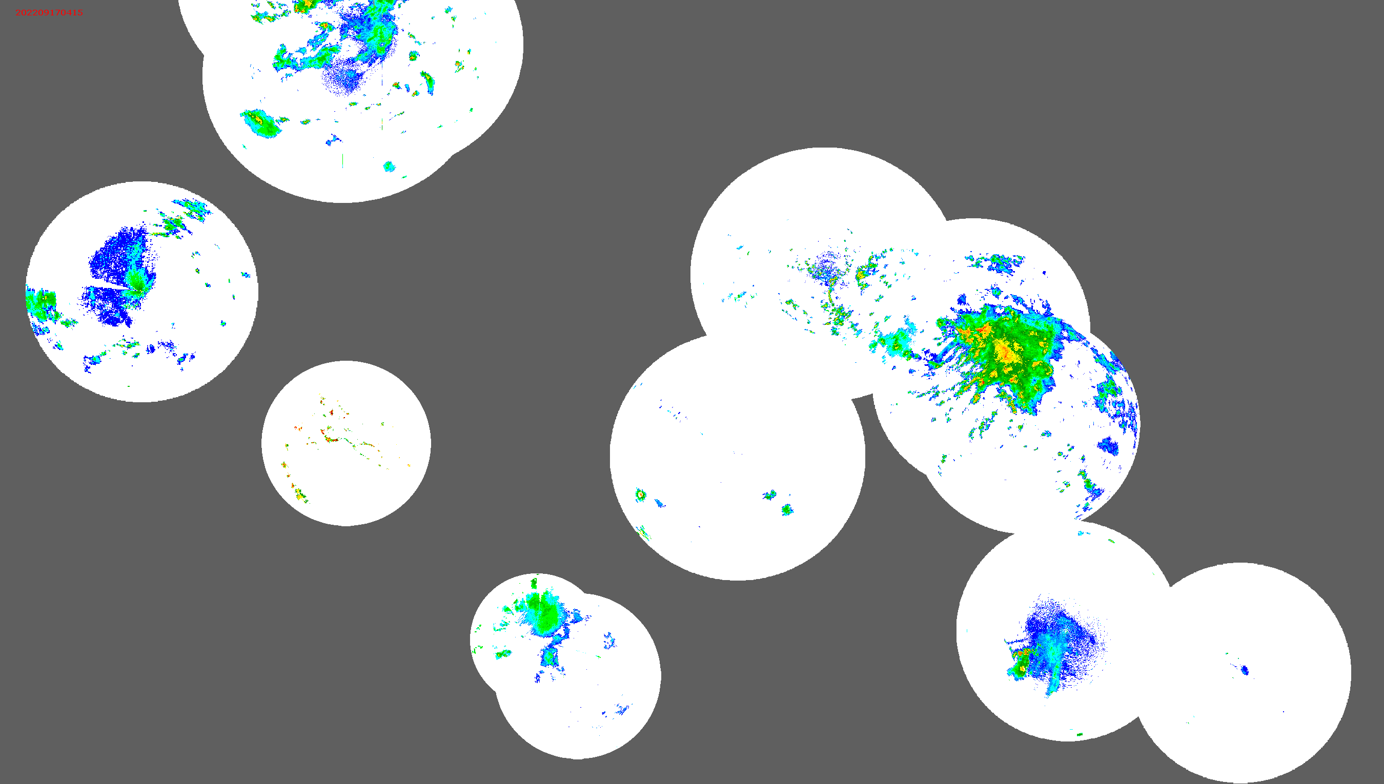 Barbados Weather Caribbean Radar Mosaic Animation for Fiona (2022)
