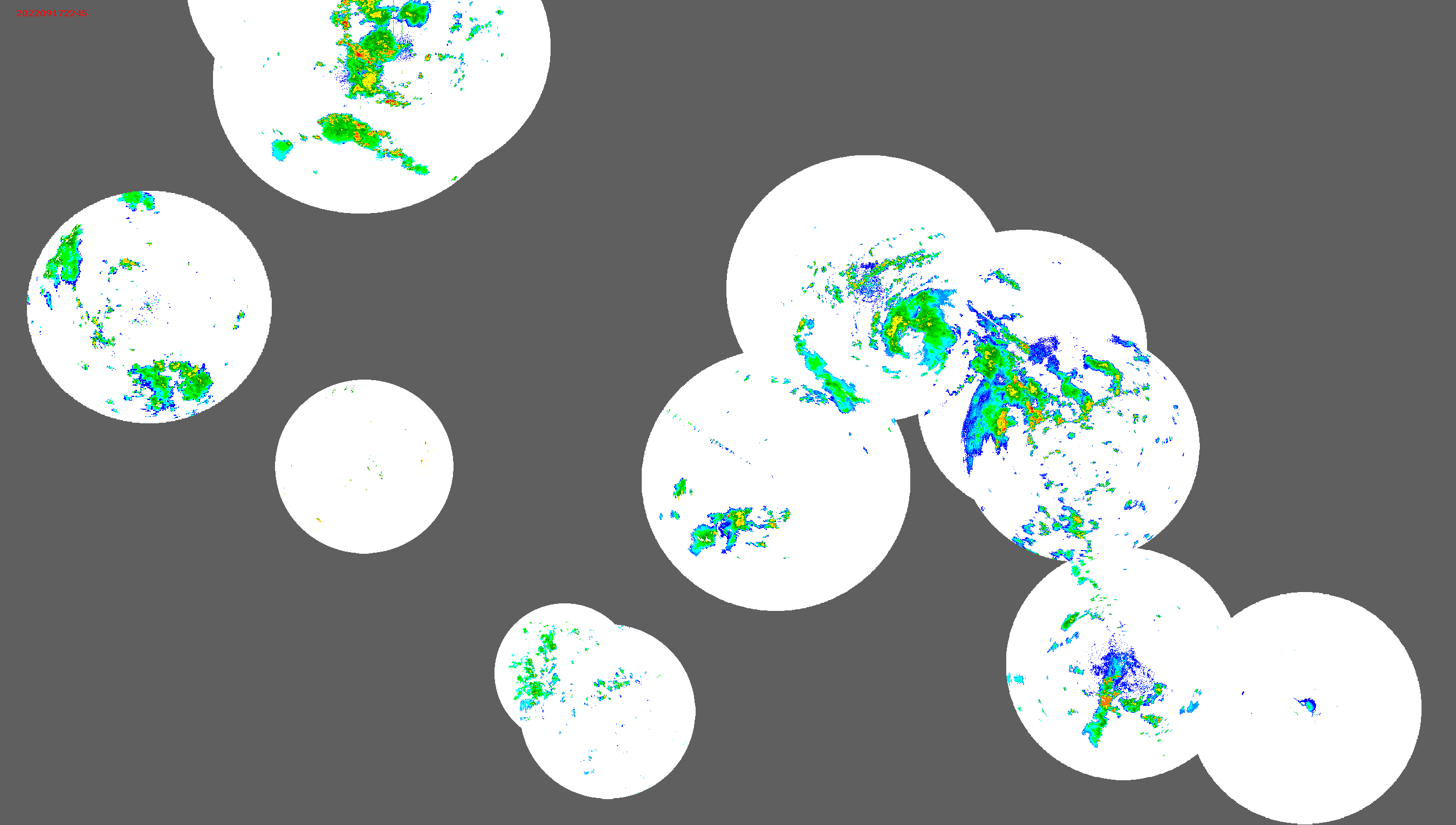 Barbados Weather Caribbean Radar Mosaic Animation for Fiona (2022)