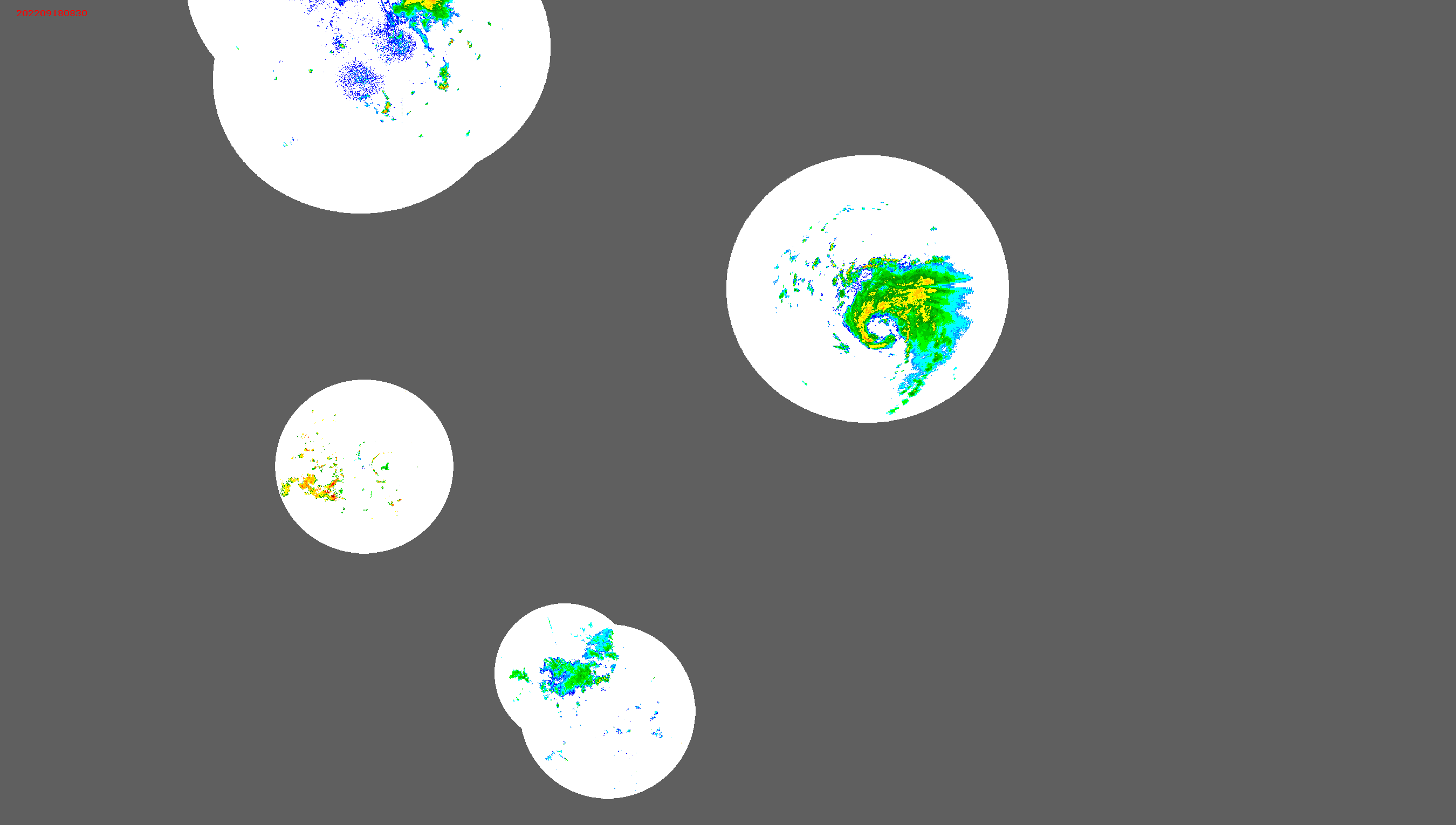 Barbados Weather Caribbean Radar Mosaic Animation for Fiona (2022)