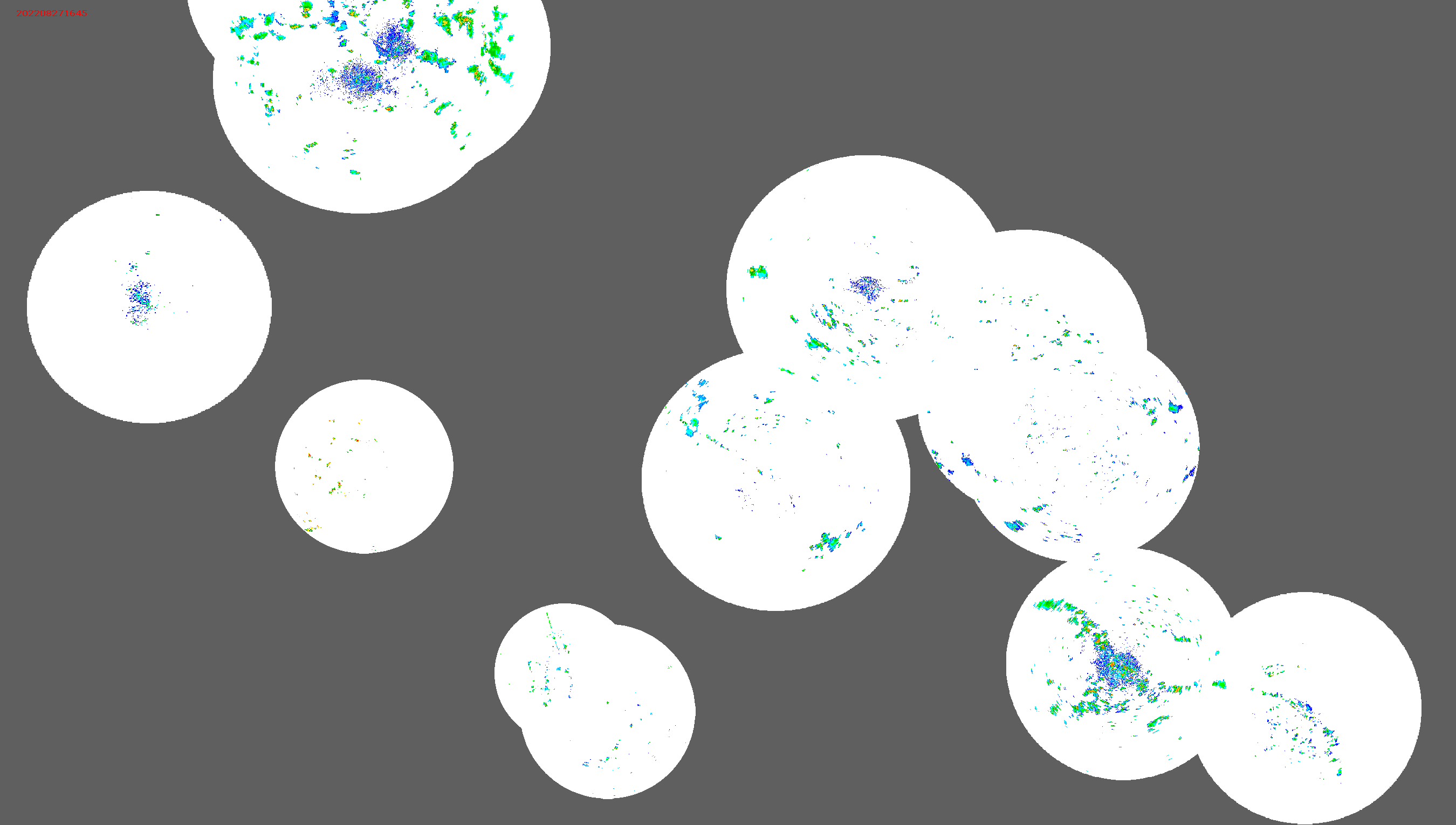 Barbados Weather Caribbean Radar Mosaic Animation for Late August Wave (2022)