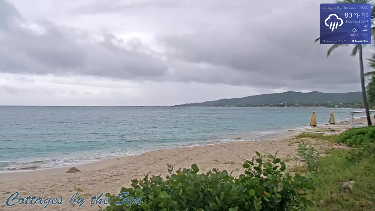 St. Croix Cottages By the Sea Cam Fiona (2022)