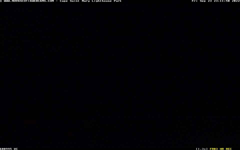 Cape Saint Mary, NS Lighthouse Park Cam Fiona (2022)