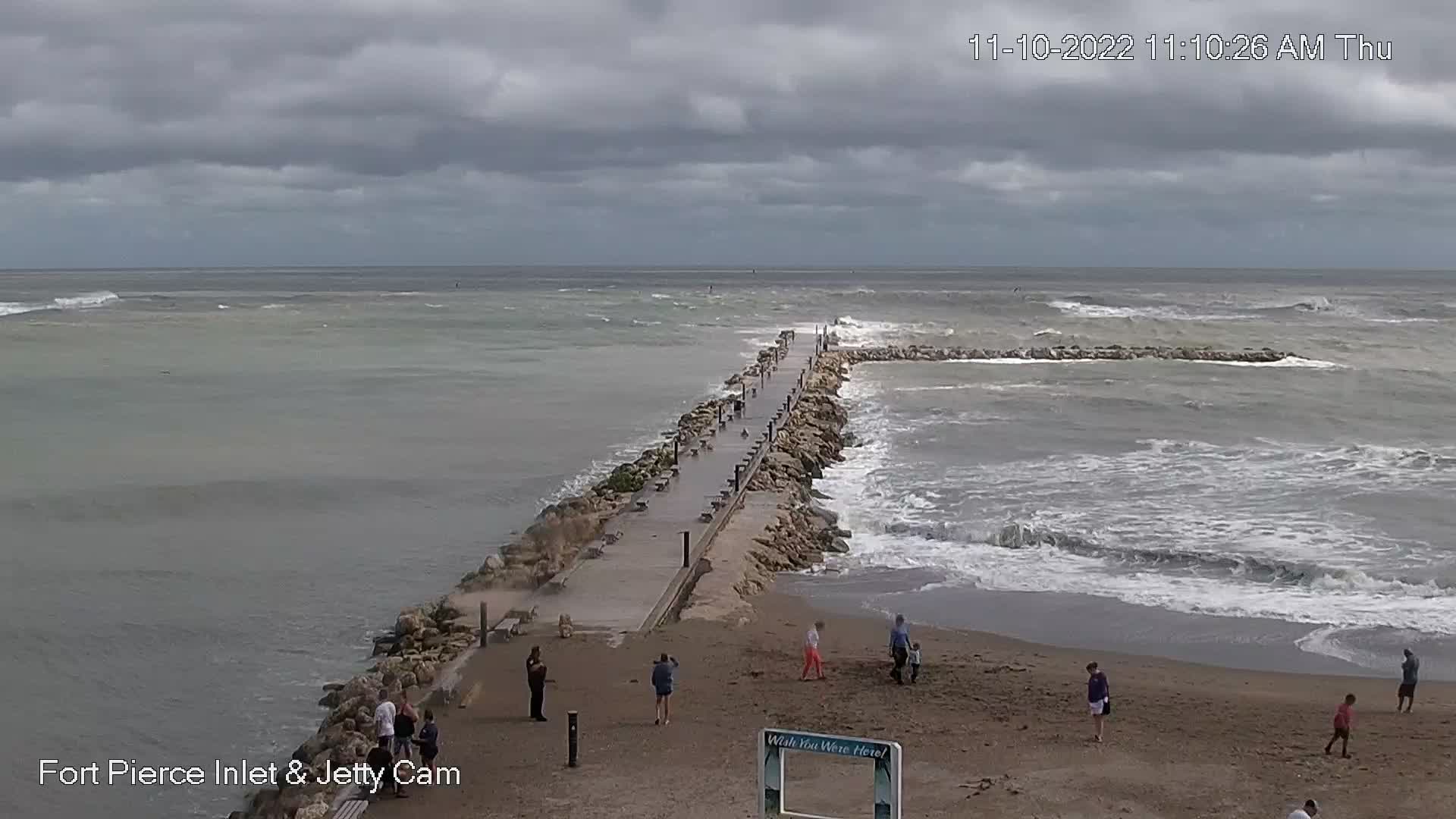 Fort Pierce Jetty Cam Nicole (2022)