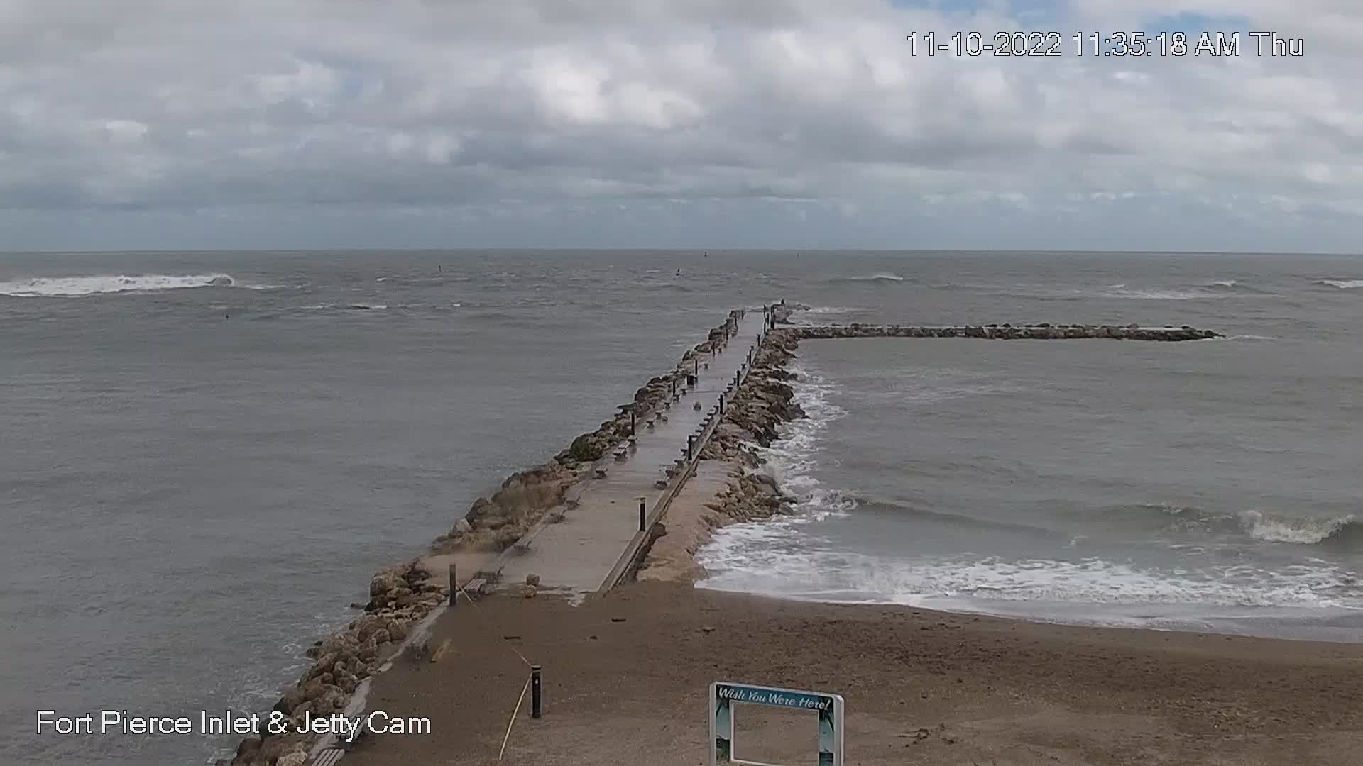 Fort Pierce Jetty Cam Nicole (2022)