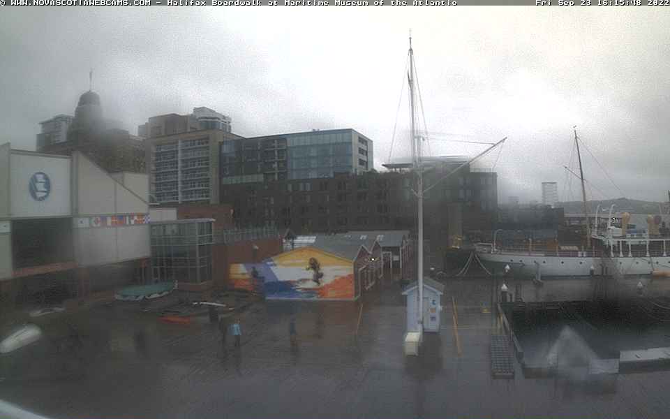 Halifax, NS Maratime Museum Warf Cam Fiona (2022)