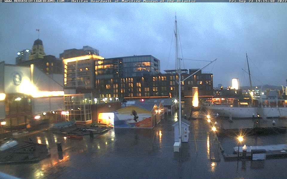 Halifax, NS Maratime Museum Warf Cam Fiona (2022)