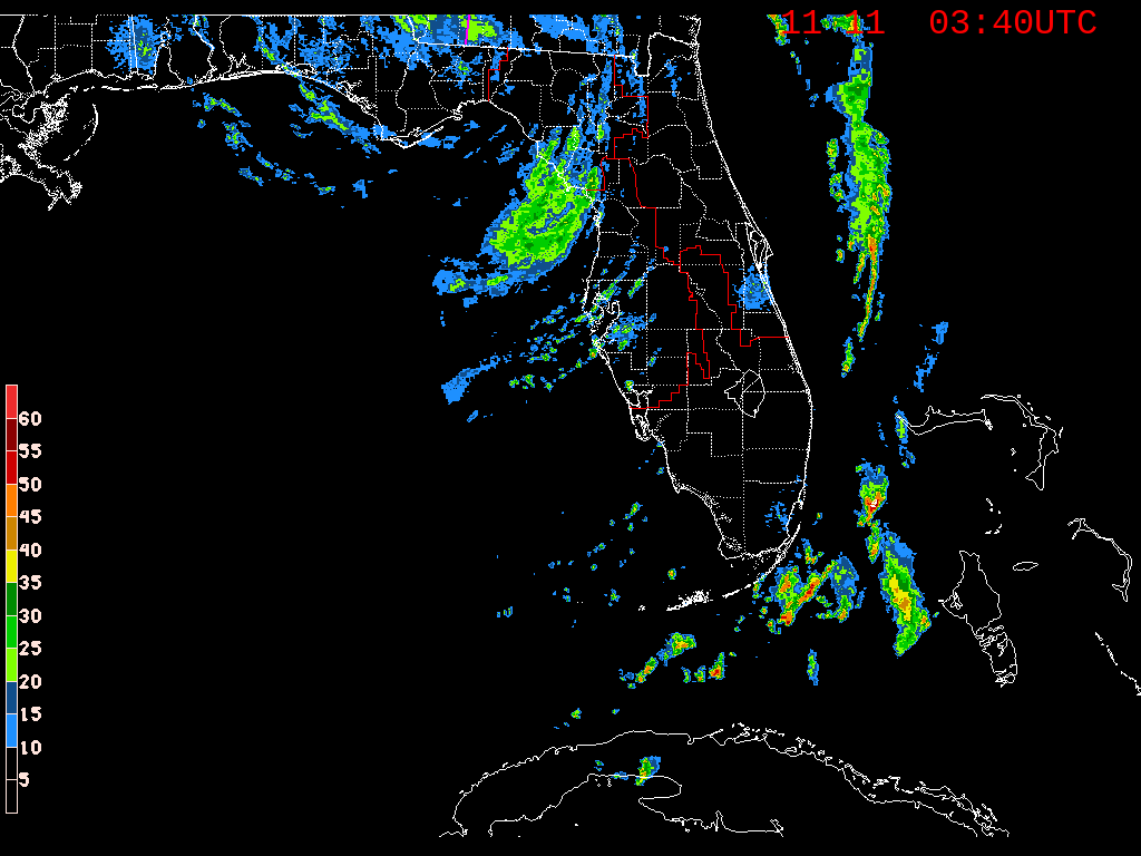 Florida Radar Recording From SFWMD for Nicole (2022)