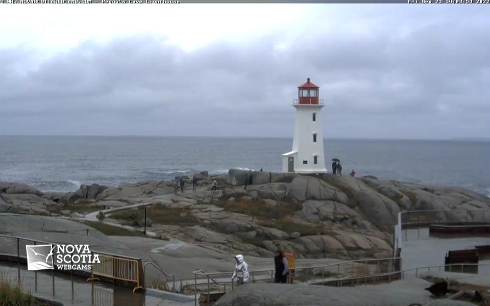 Peggy's Cove, NS Lighthouse Fiona (2022)