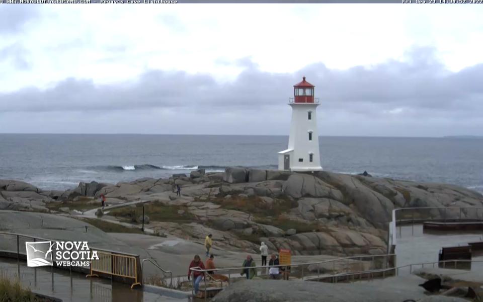 Peggy's Cove, NS Lighthouse Fiona (2022)