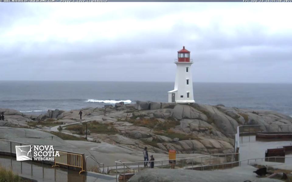 Peggy's Cove, NS Lighthouse Fiona (2022)