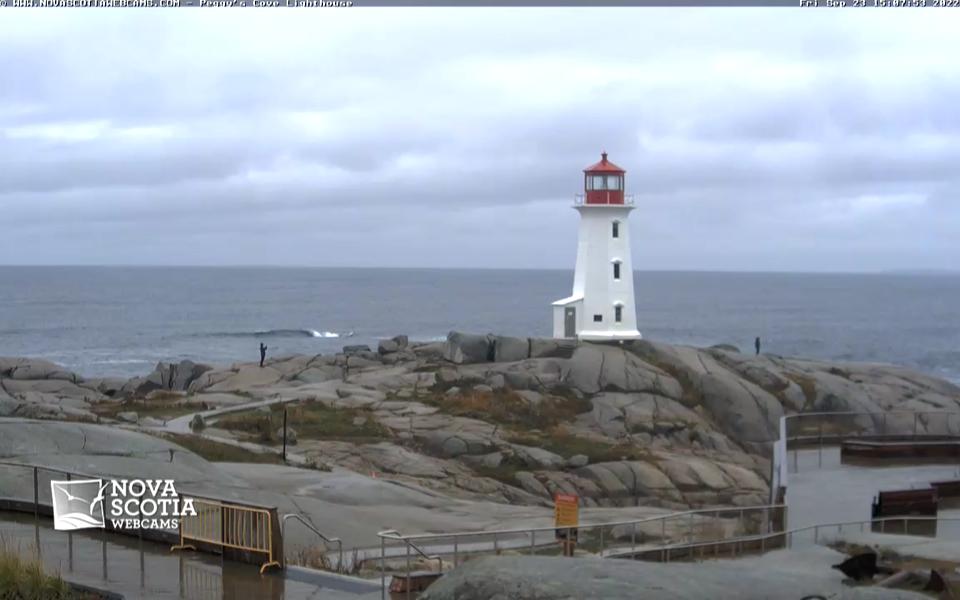 Peggy's Cove, NS Lighthouse Fiona (2022)