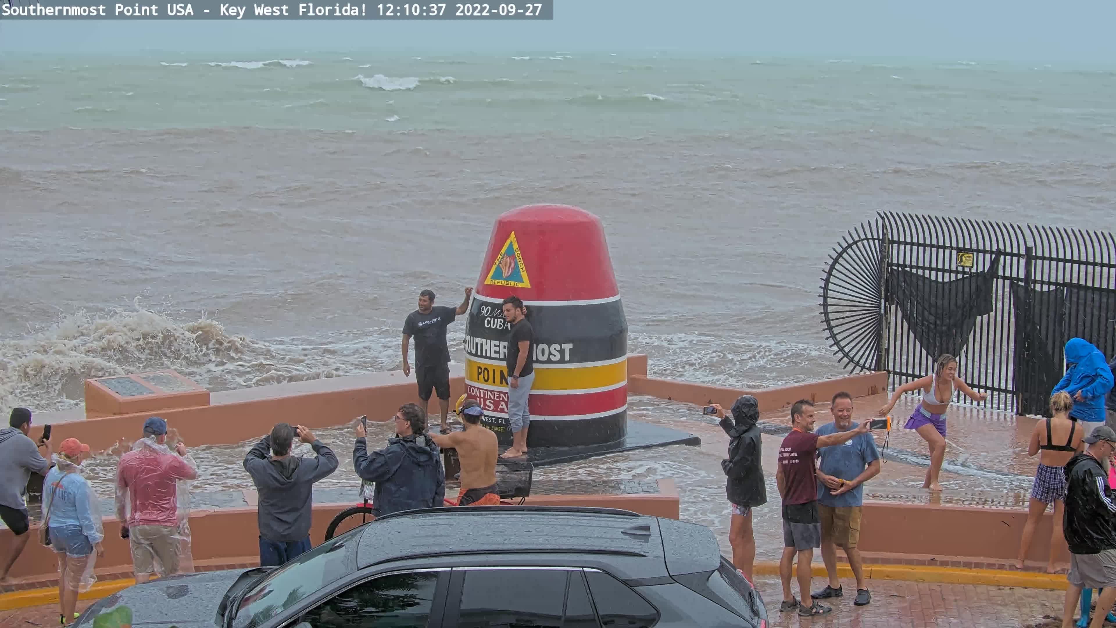 Southernmost Point Webcam Ian (2022)