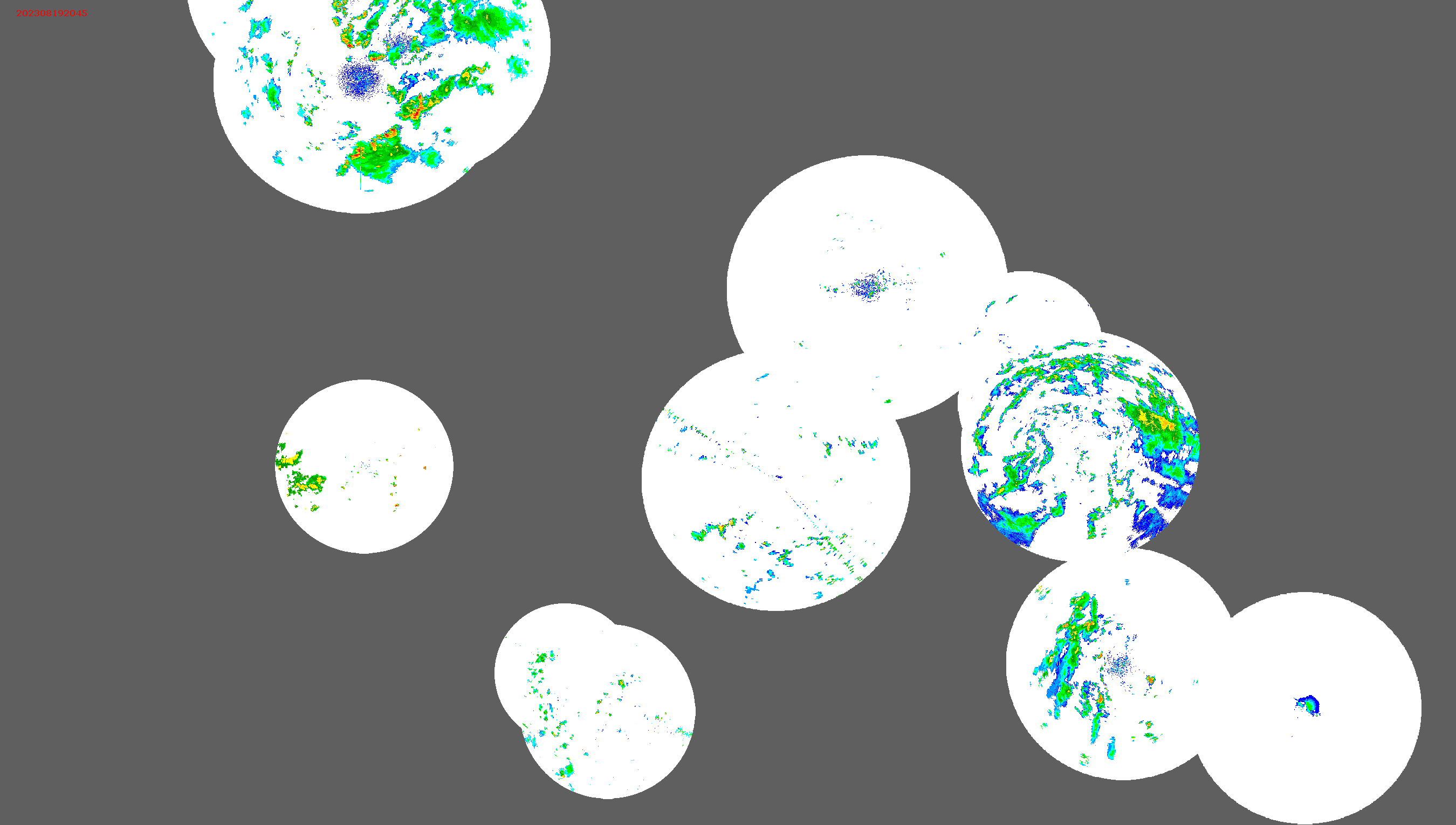 Barbados Weather Caribbean Radar Mosaic Animation for Franklin (2023) Barbados Weather Caribbean Radar Mosaic Animation for Franklin (2023)