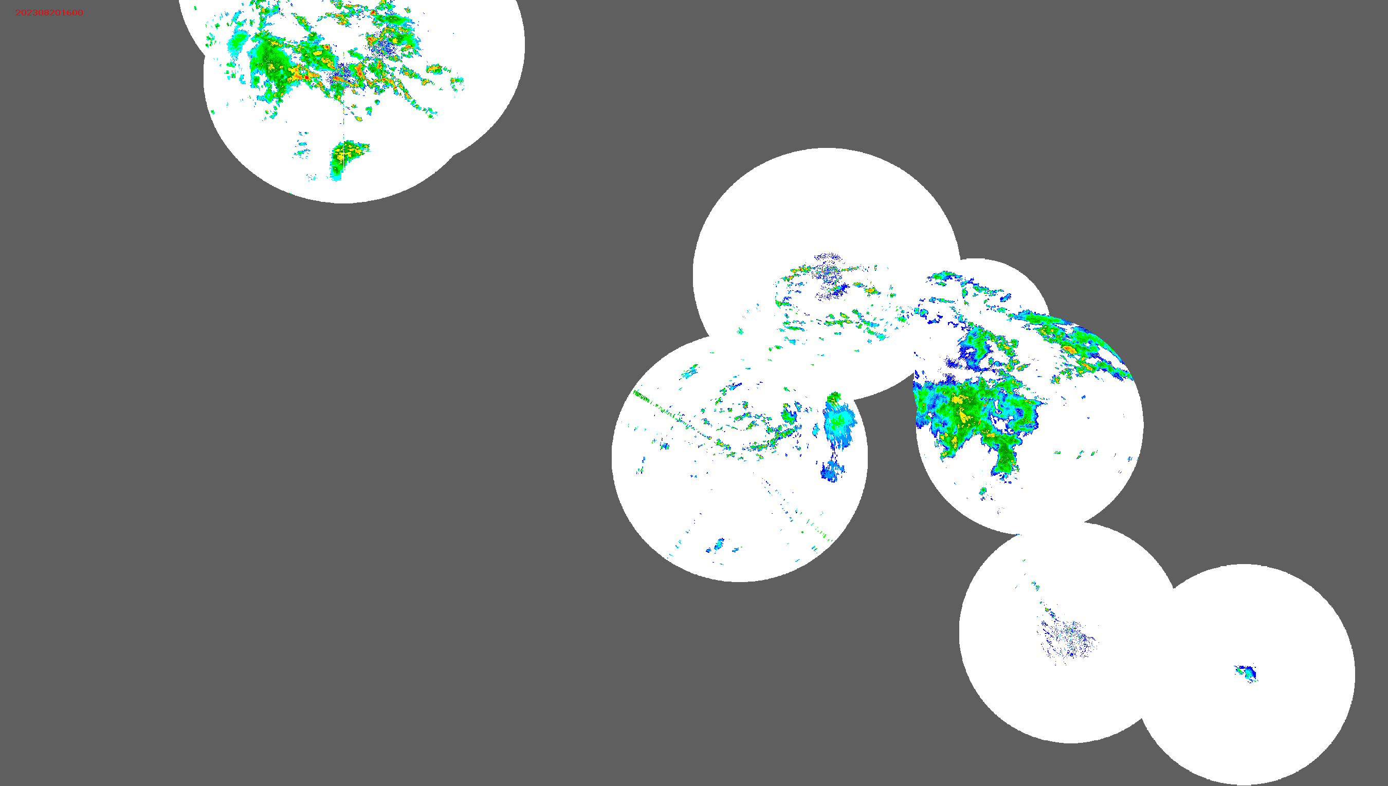 Barbados Weather Caribbean Radar Mosaic Animation for Franklin (2023)