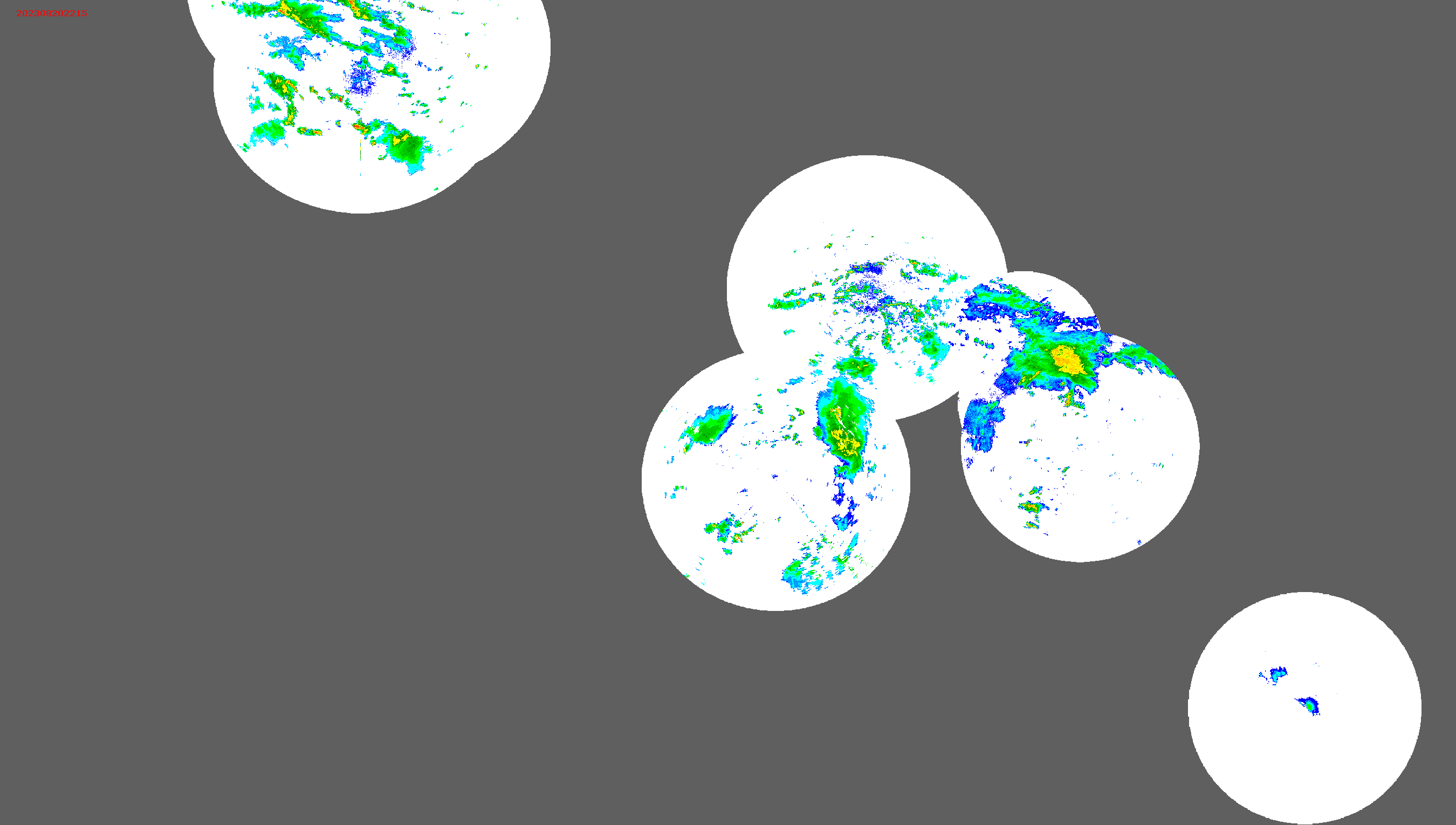 Barbados Weather Caribbean Radar Mosaic Animation for Franklin (2023)