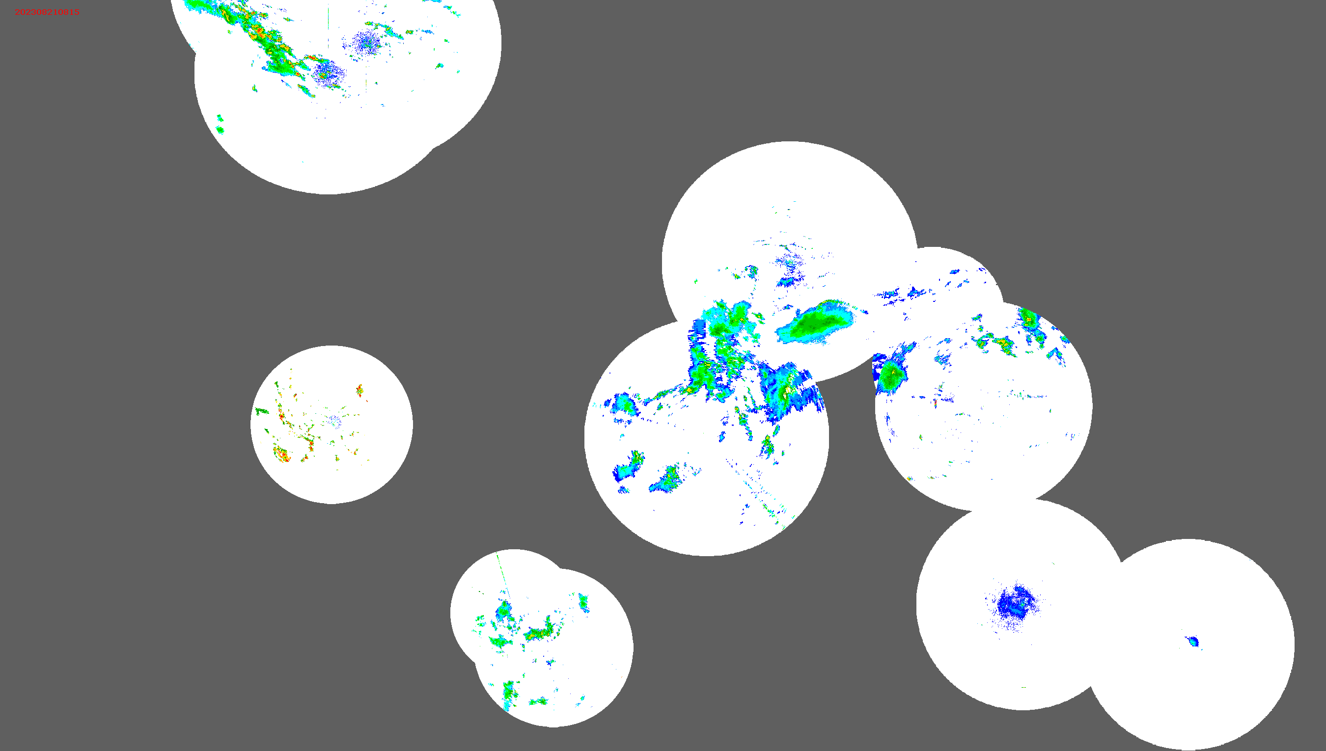Barbados Weather Caribbean Radar Mosaic Animation for Franklin (2023)