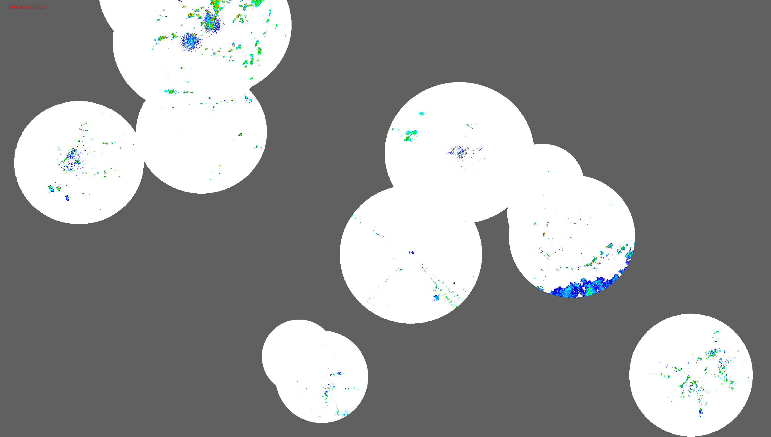 Barbados Weather Caribbean Radar Mosaic Animation for Bret (2023)