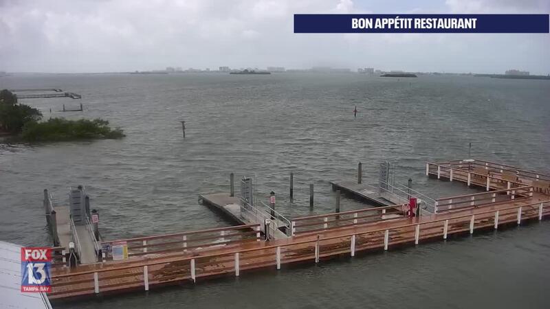 Dunedin Bon Appetite Fox13 Cam Recording Idalia (2023)