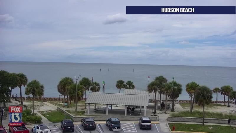 Hudson Beach - Fox13 Cam Recording Idalia (2023)