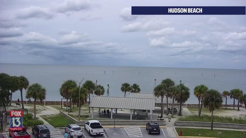 Hudson Beach - Fox13 Cam Recording Idalia (2023)