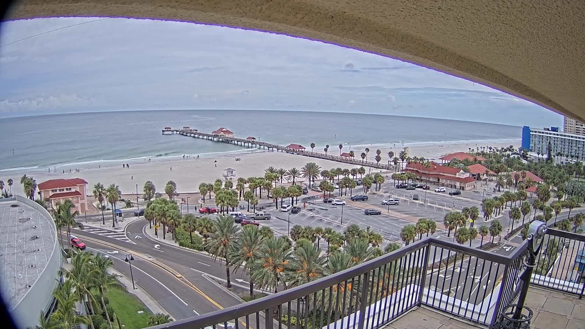 Clearwater Beach - Jimmy's Crows Nest Cam Recording Idalia (2023)