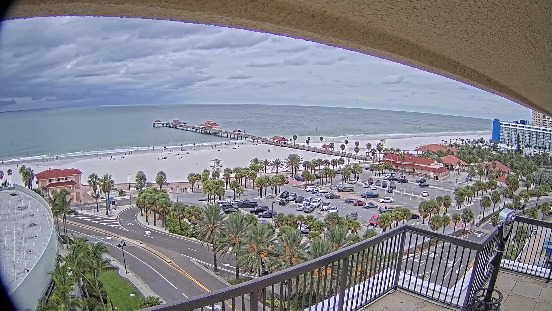 Clearwater Beach - Jimmy's Crows Nest Cam Recording Idalia (2023)