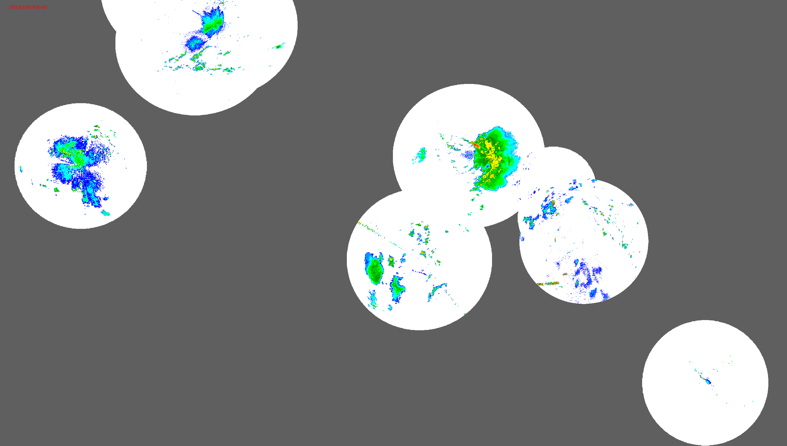 Barbados Weather Caribbean Radar Mosaic Animation for Philippe (2023)