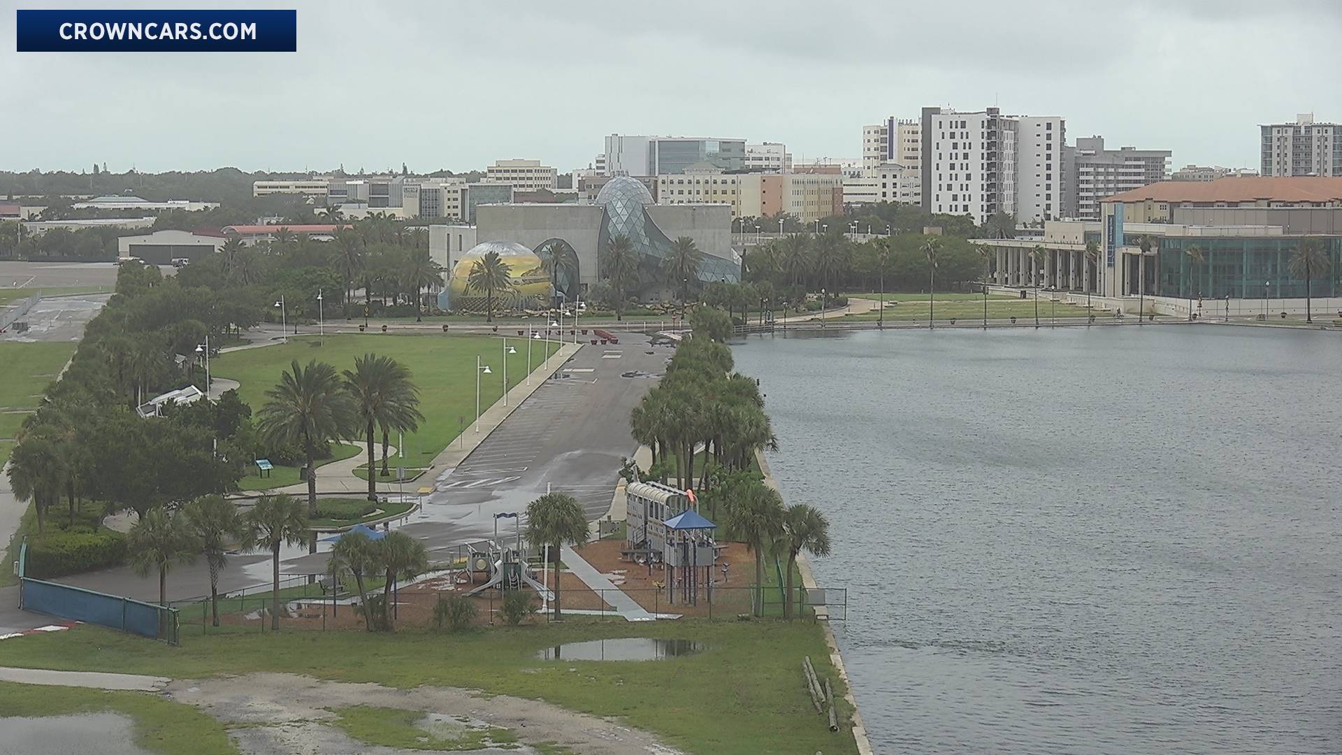 St. Pete Albert Whitted Airport Cam Recording Idalia (2023)
