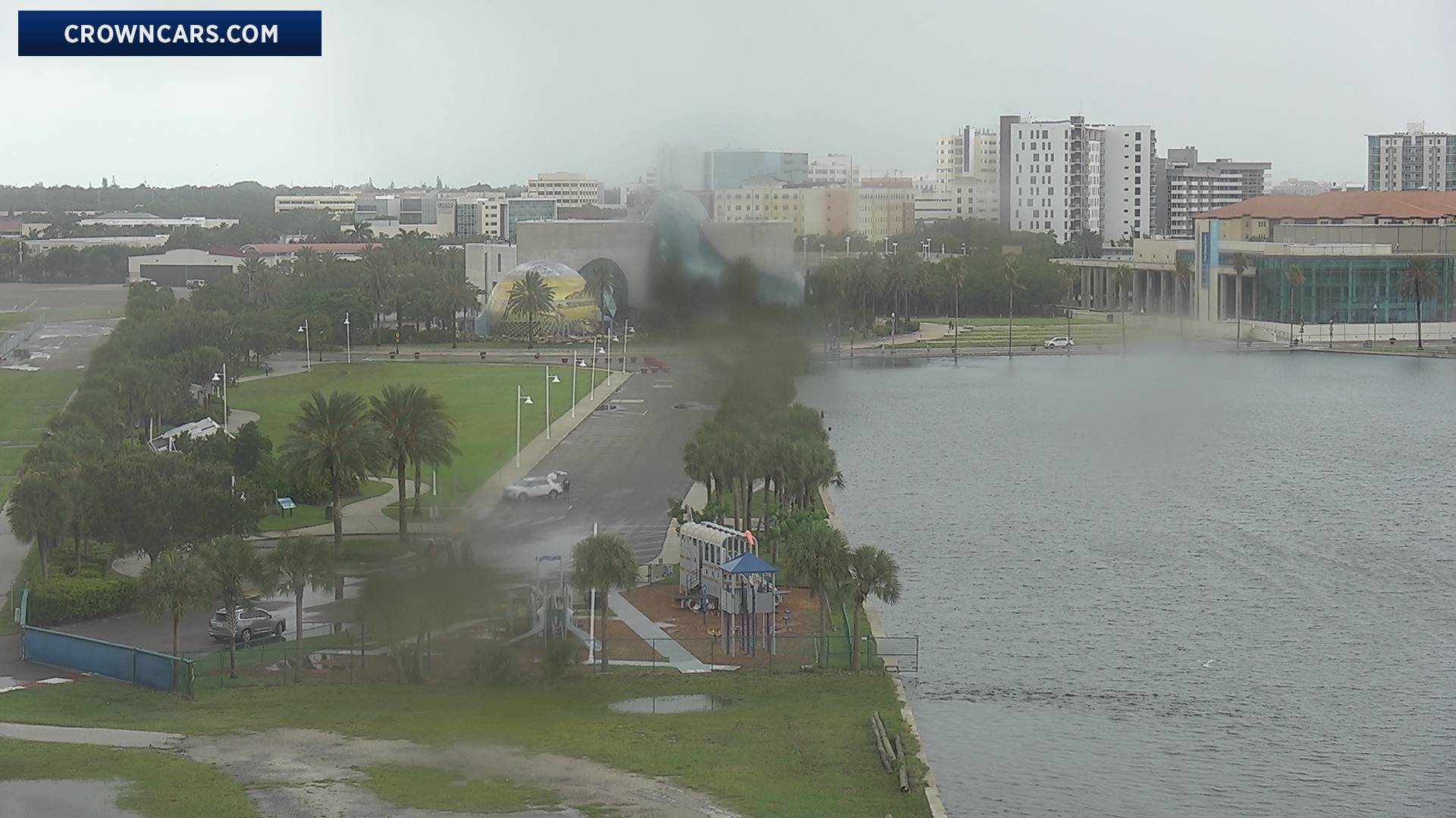 St. Pete Albert Whitted Airport Cam Recording Idalia (2023)
