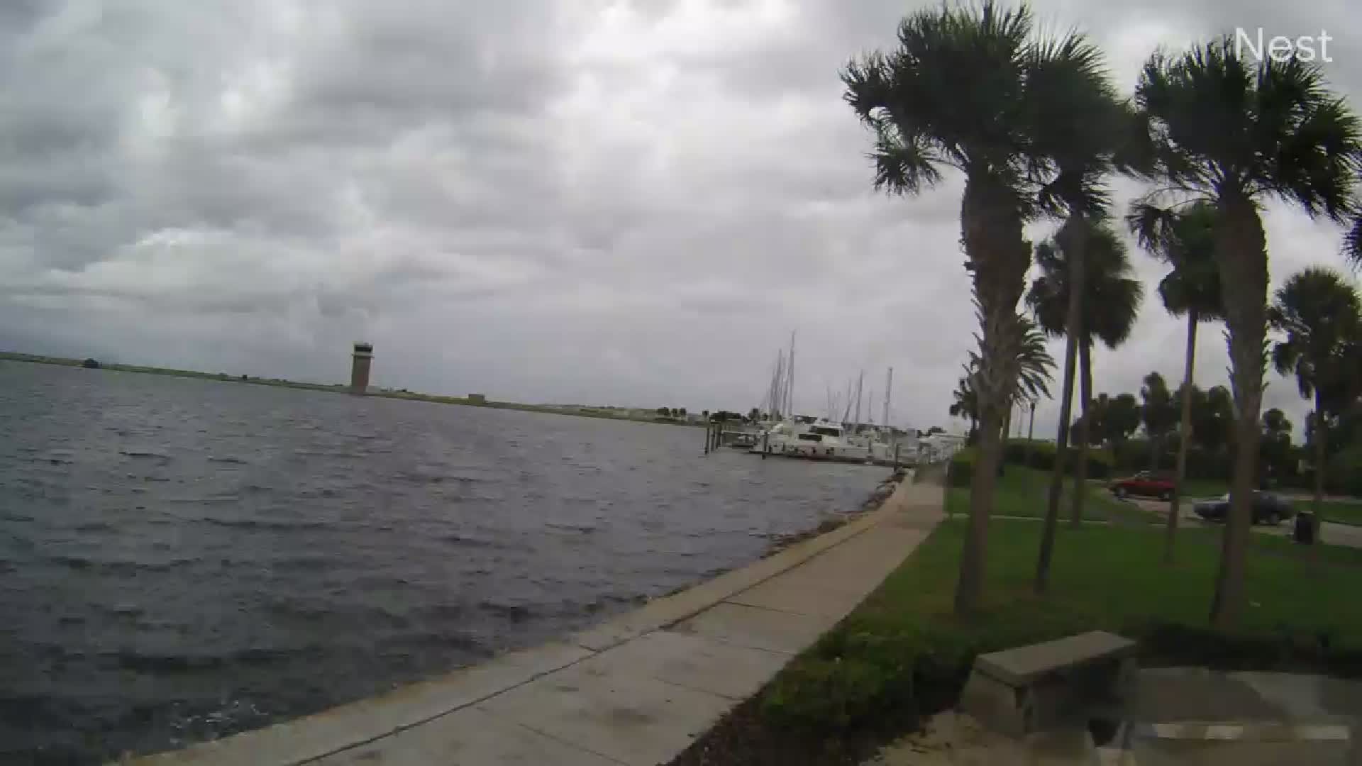 St. Pete Demens Landing Park Hurricanetrack Cam 04 Idalia (2023)
