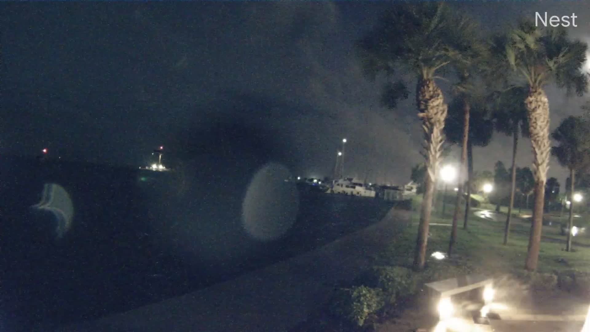 St. Pete Demens Landing Park Hurricanetrack Cam 04 Idalia (2023)
