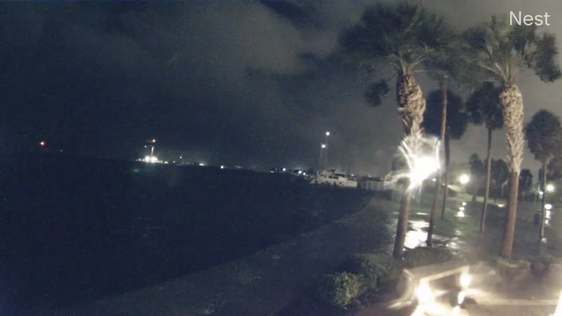 St. Pete Demens Landing Park Hurricanetrack Cam 04 Idalia (2023)