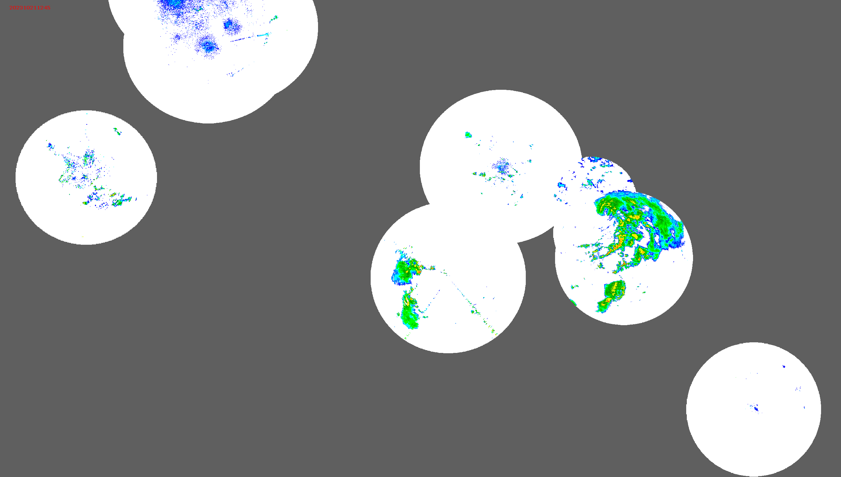 Barbados Weather Caribbean Radar Mosaic Animation for Tammy (2023)