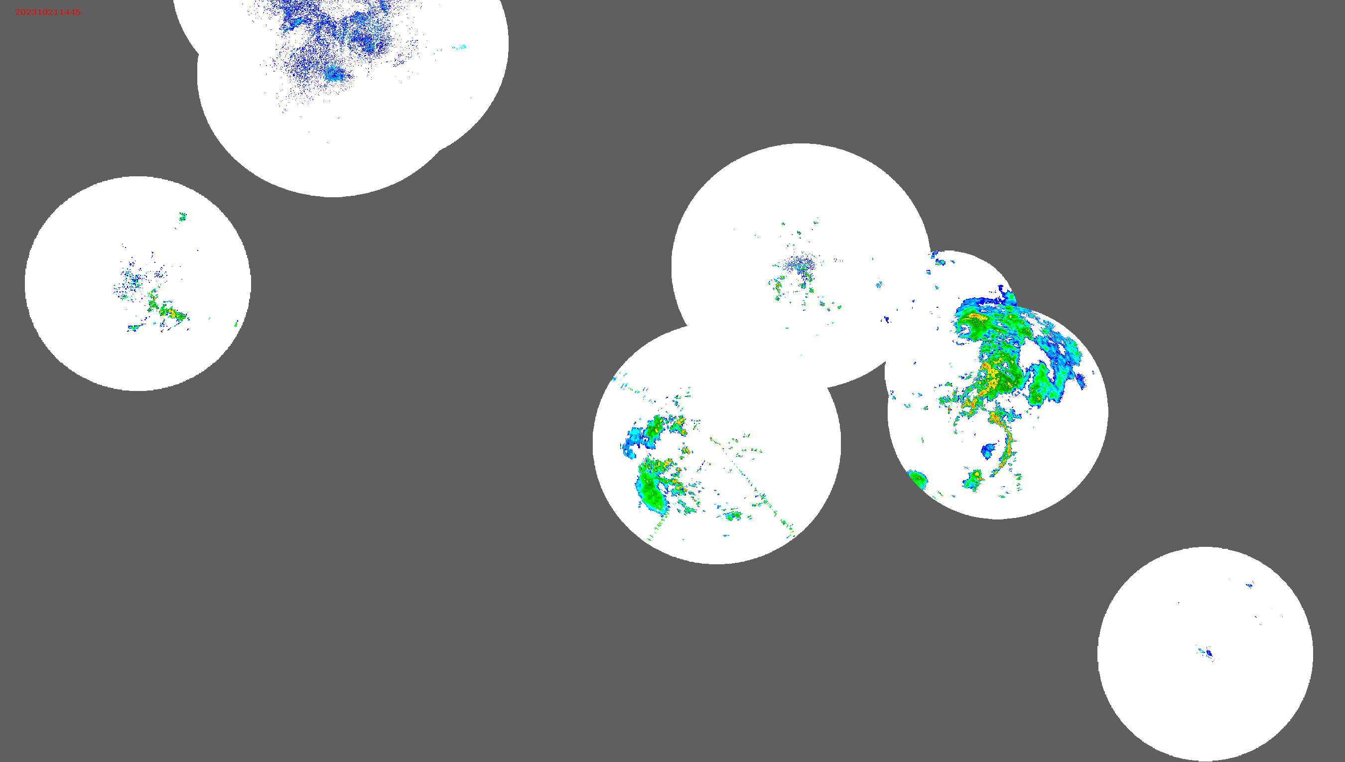 Barbados Weather Caribbean Radar Mosaic Animation for Tammy (2023)
