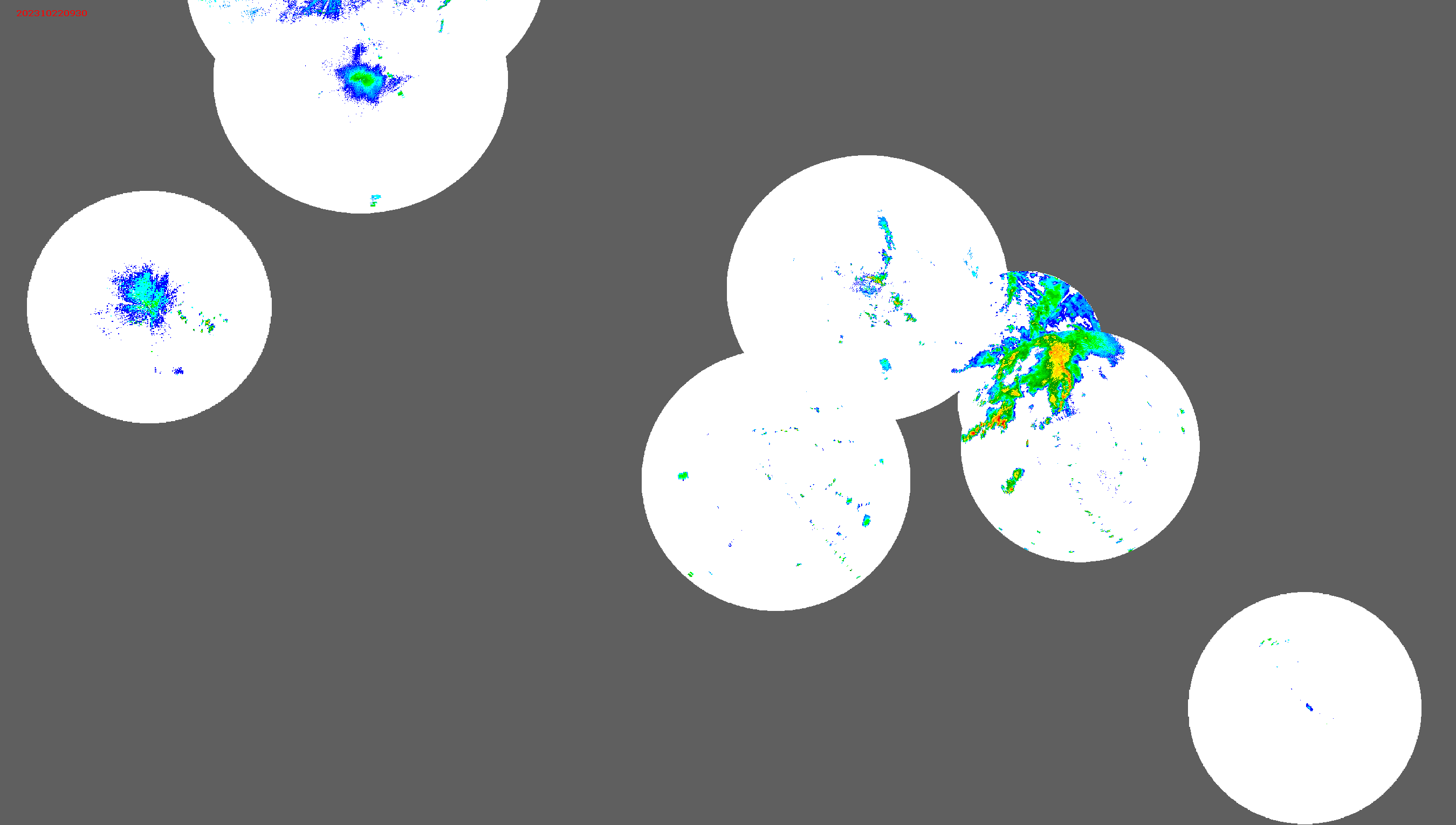 Barbados Weather Caribbean Radar Mosaic Animation for Tammy (2023)