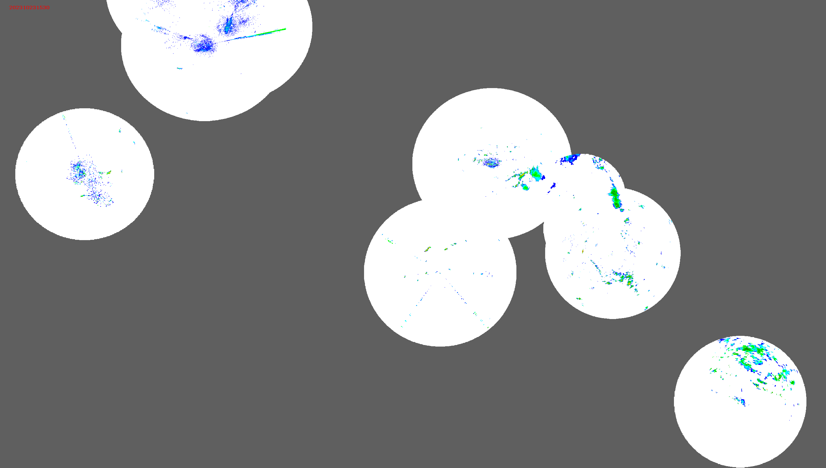 Barbados Weather Caribbean Radar Mosaic Animation for Tammy (2023)