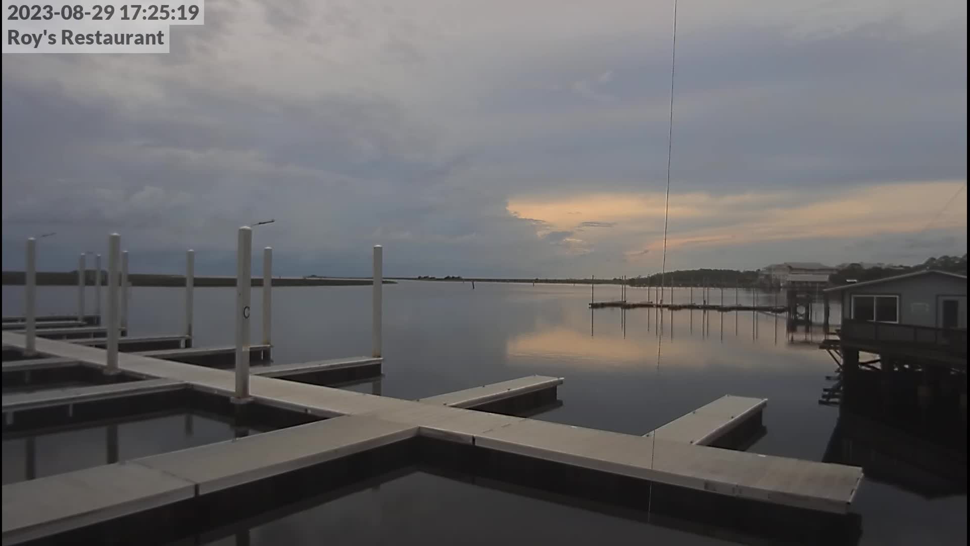 Steinhatchee River Cam Recording Idalia (2023)