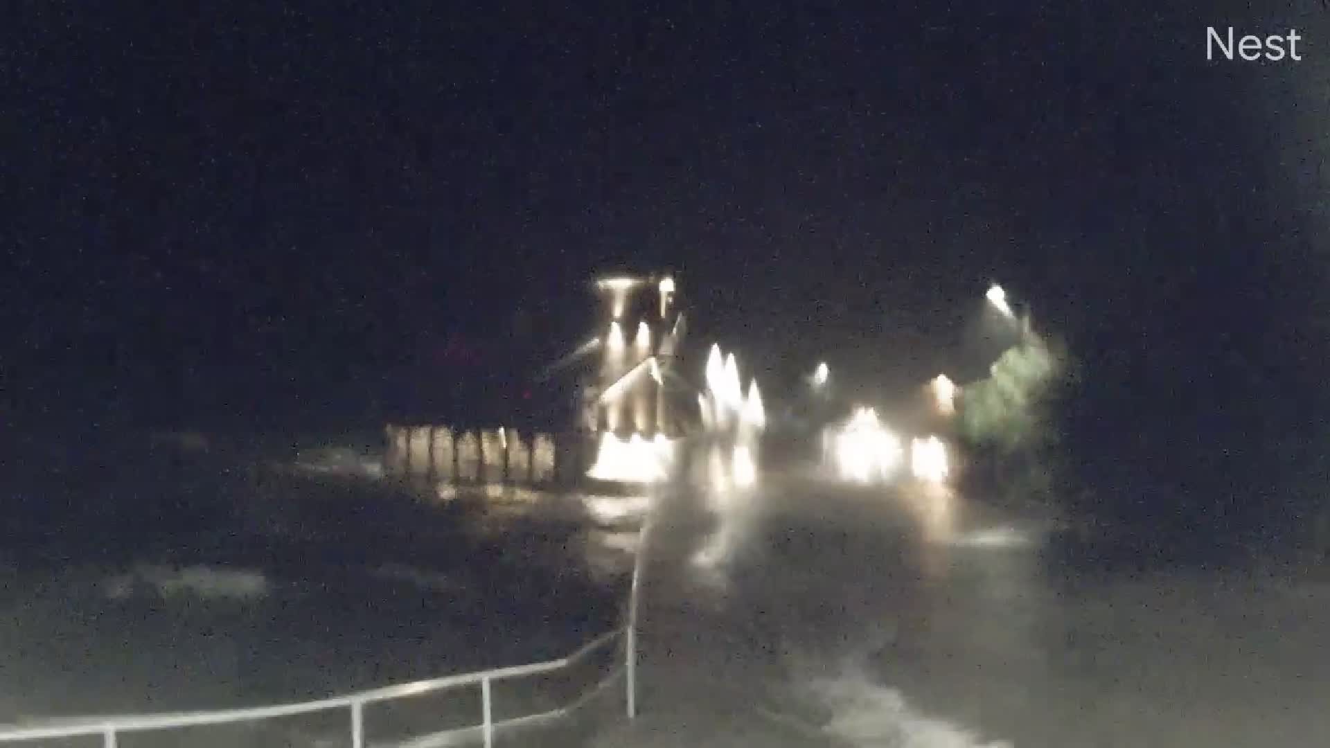 Hurricanetrack Cedar Key Cam 01 Debby (2024)