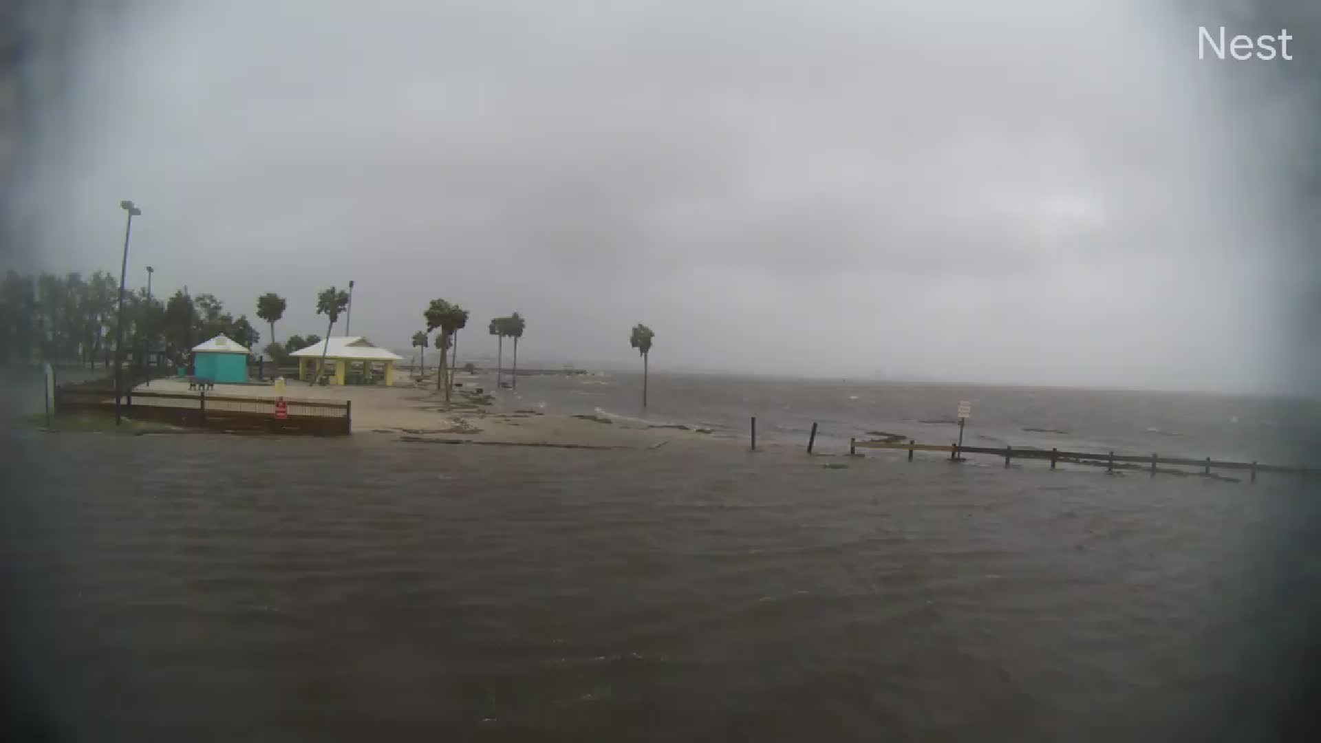 Hurricanetrack Keaton Beach FL Cam 10 Debby (2024)