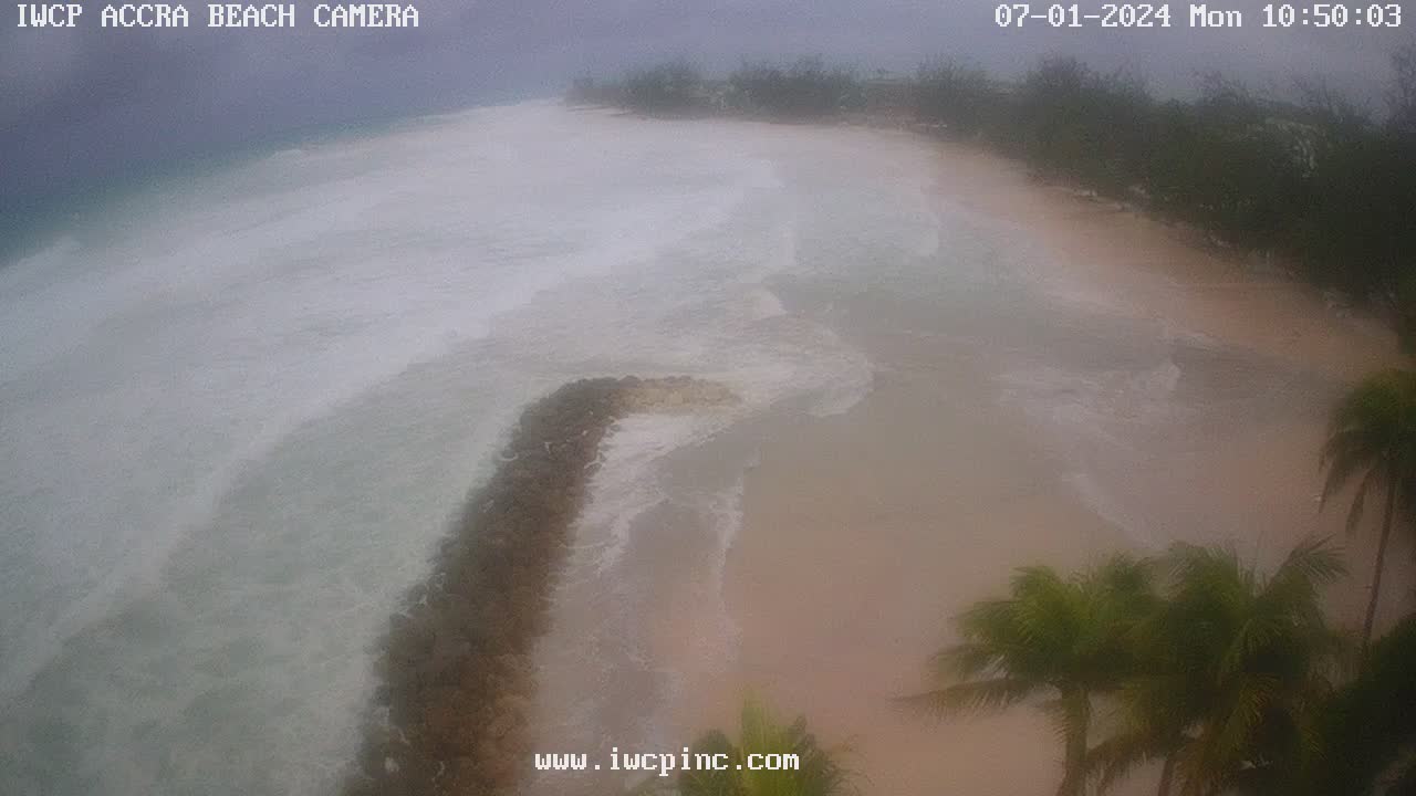Accra Beach Barbados - Recording Beryl (2024)