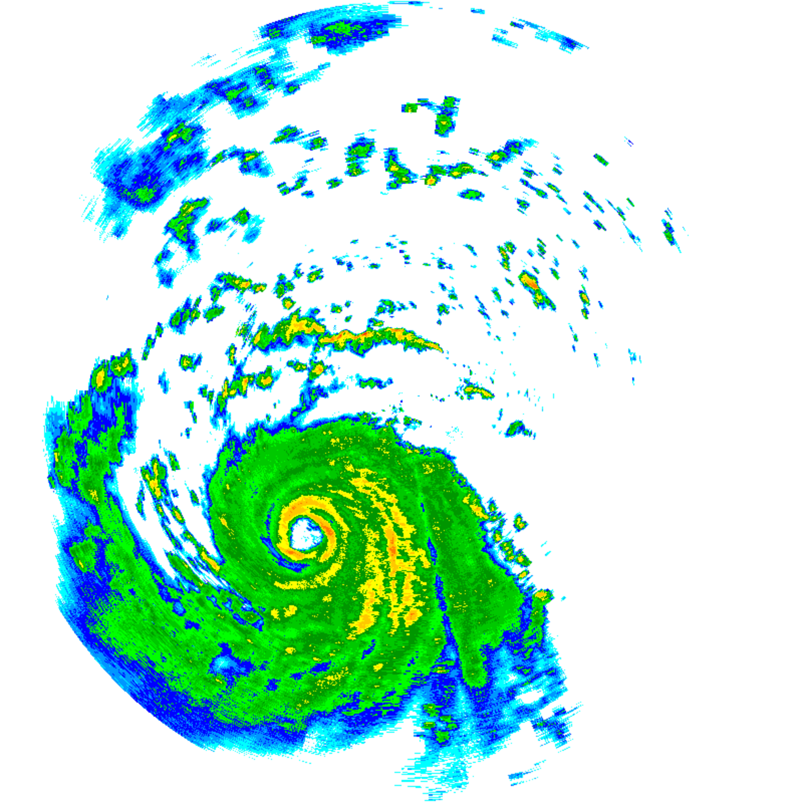 Barbados Radar Animation for Beryl (2024)