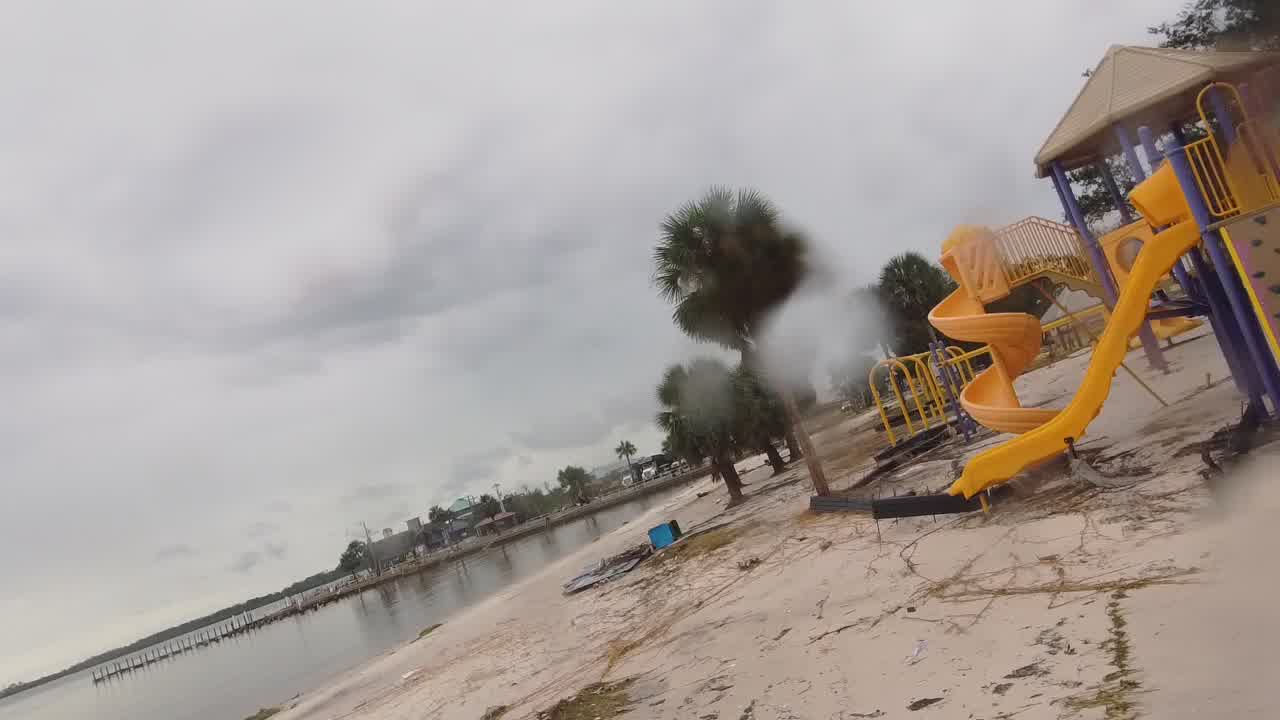 Hurricanetrack Cedar Key Playground Helene (2024)