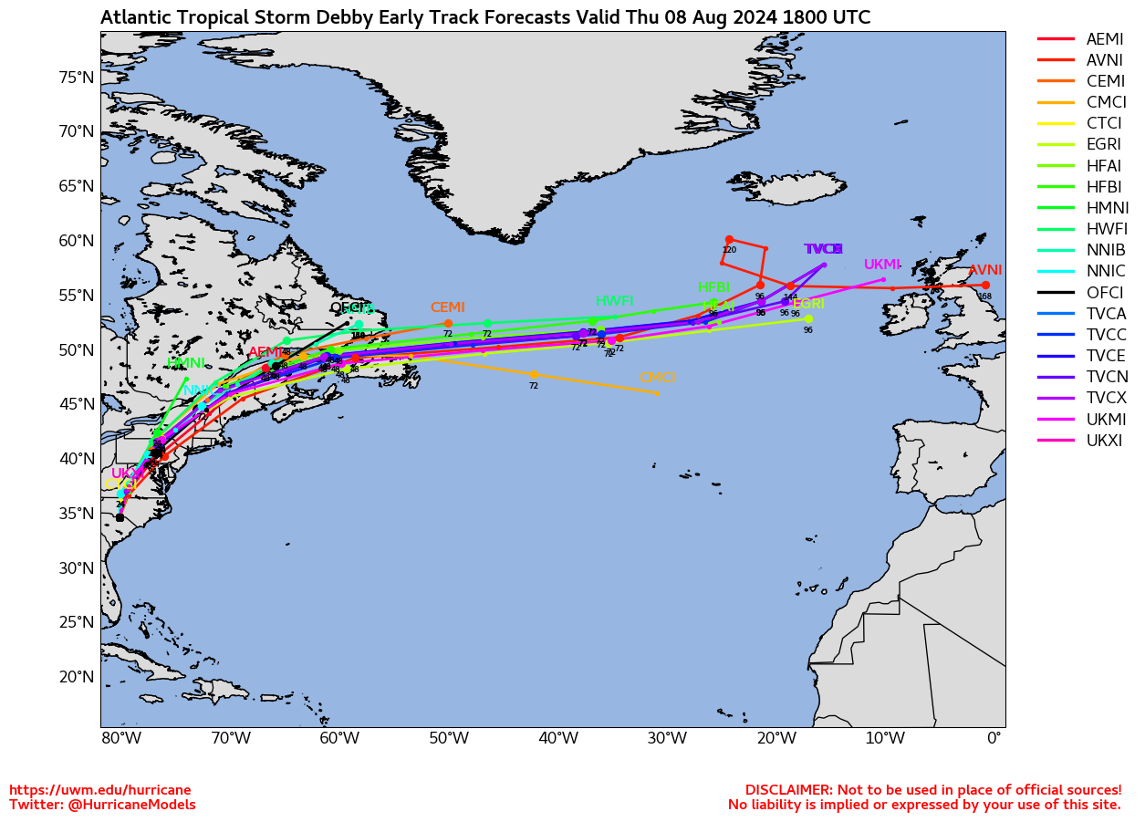 Hurricane Debby - FLHurricane.com