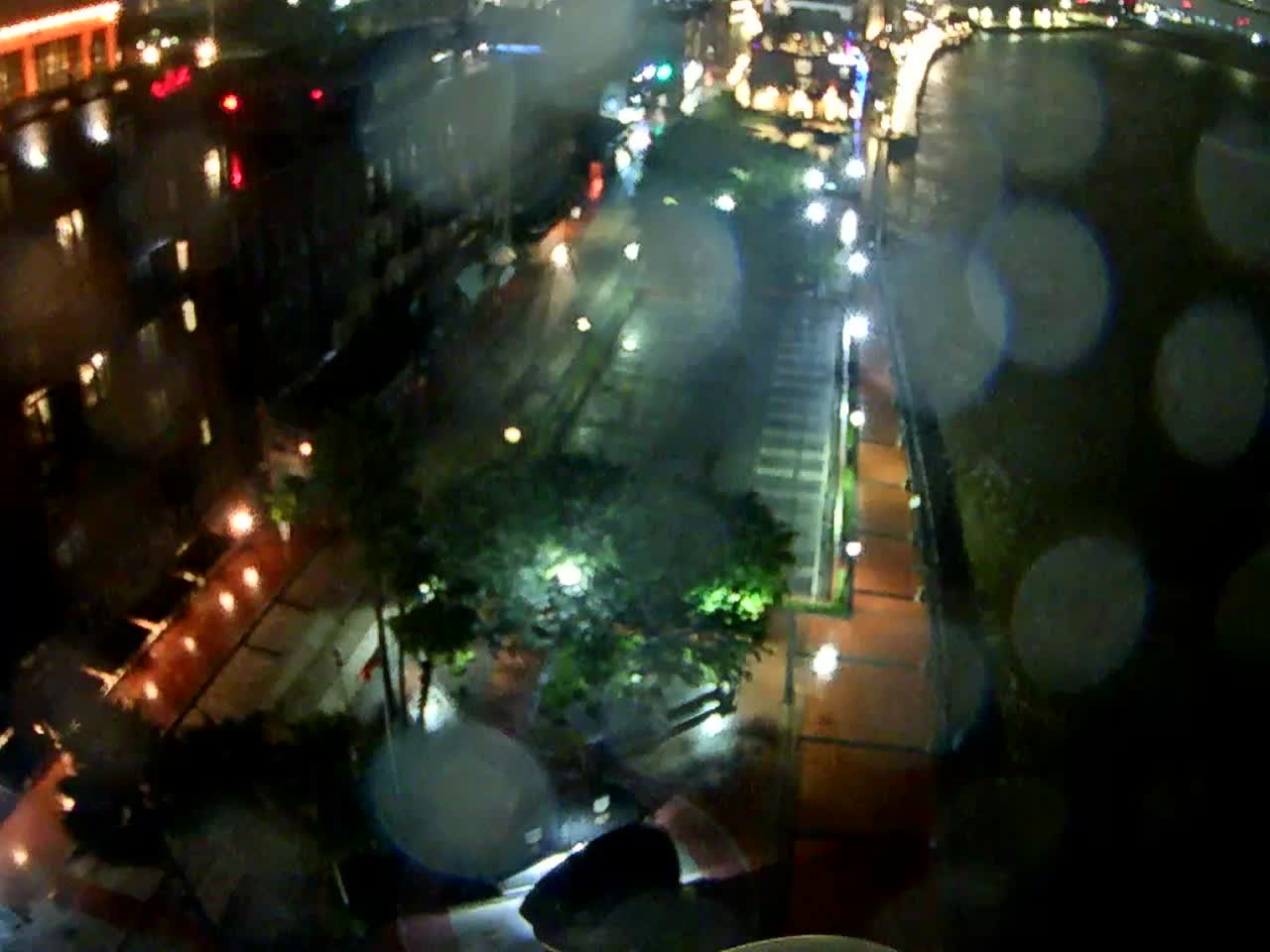 Savannah, GA River St. WW2 Memorial Webcam Debby (2024)