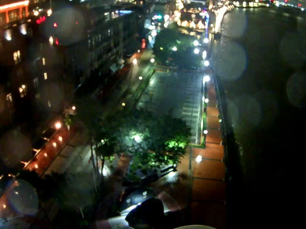 Savannah, GA River St. WW2 Memorial Webcam Debby (2024)
